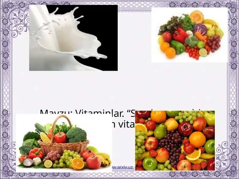 Vitaminlar 1