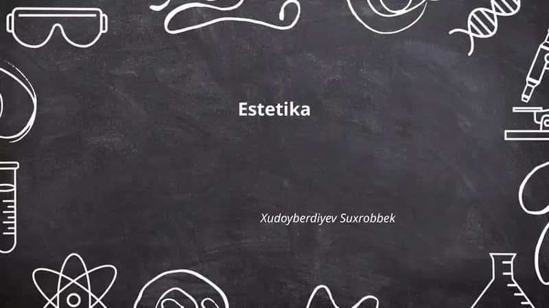 Estetika 1