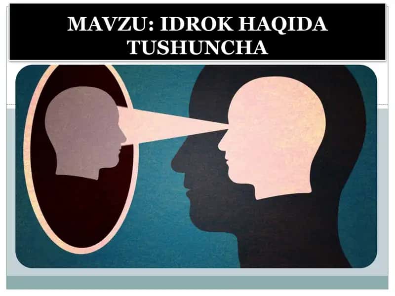 idrok haqida tushuncha 1