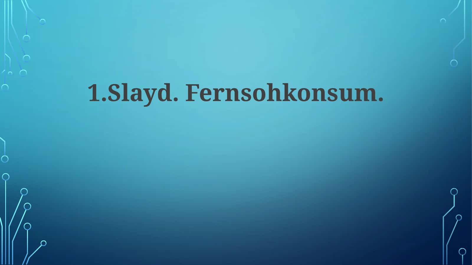 Fernkonsumunin rixslari va kamchiliklari 1