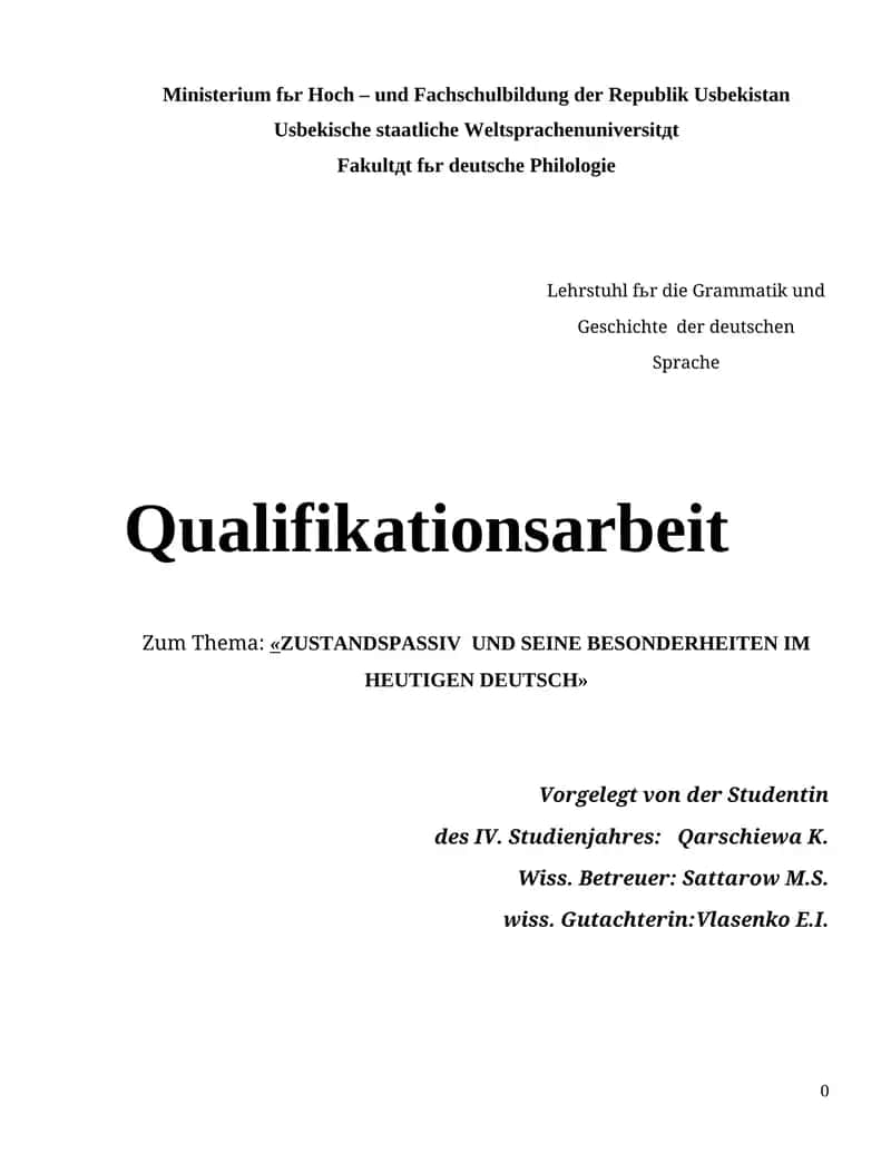 Lehrstuhl fьr die Grammatik und Geschichte der deutschen Sprache 1