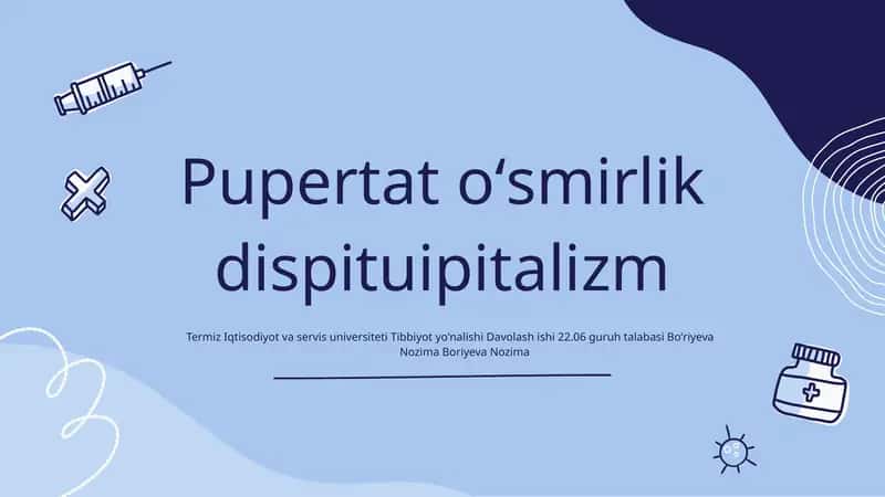 O'smirlik Davri Taqdimoti 1