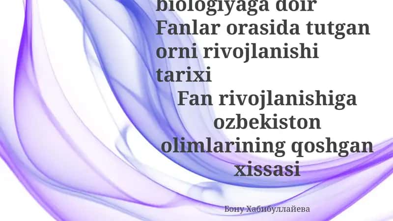 Biokimyo va Molekulyar Biokimyo: Biologiyadagi Muhim Rol 1