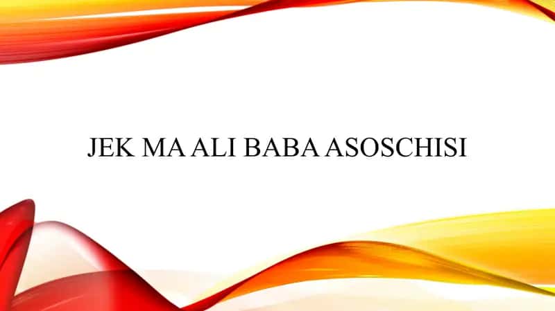 Jek ma ali baba asoschisi 1