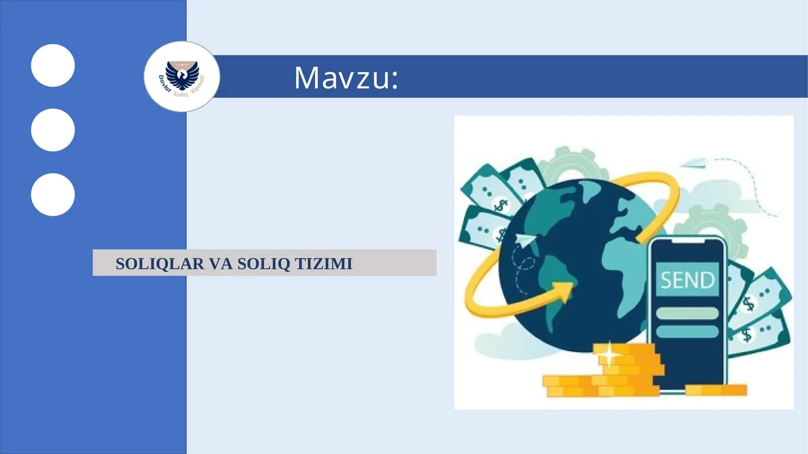 SOLIQLAR VA SOLIQ TIZIMI 1