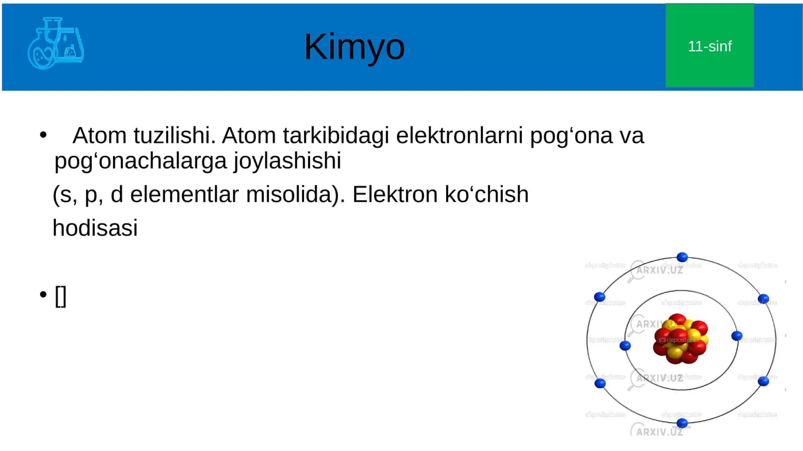 Atom tuzilishi 1