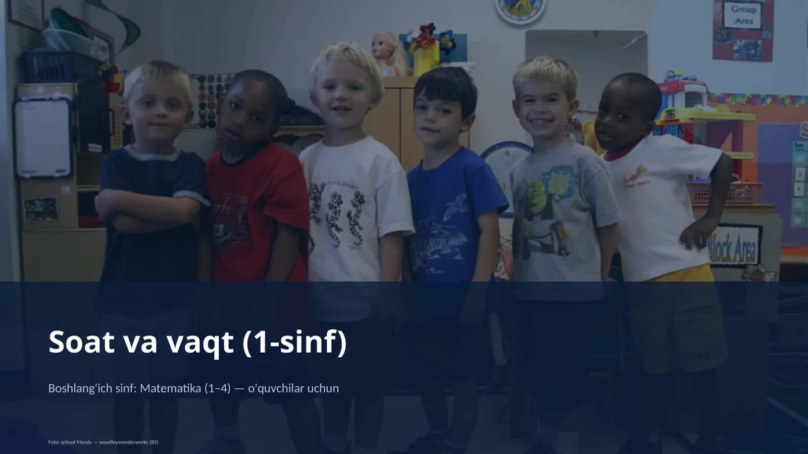 Soat va vaqt (1-sinf) 1