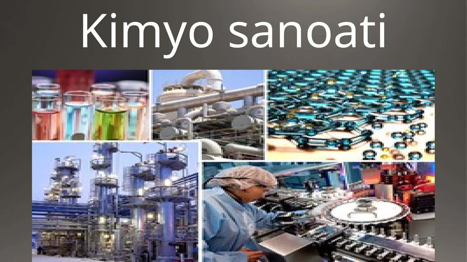 Kimyosanoati 1