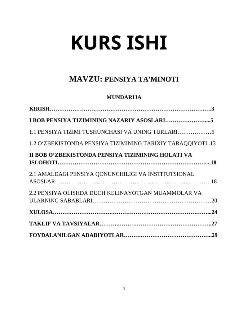 PENSIYA TA'MINOTI 1