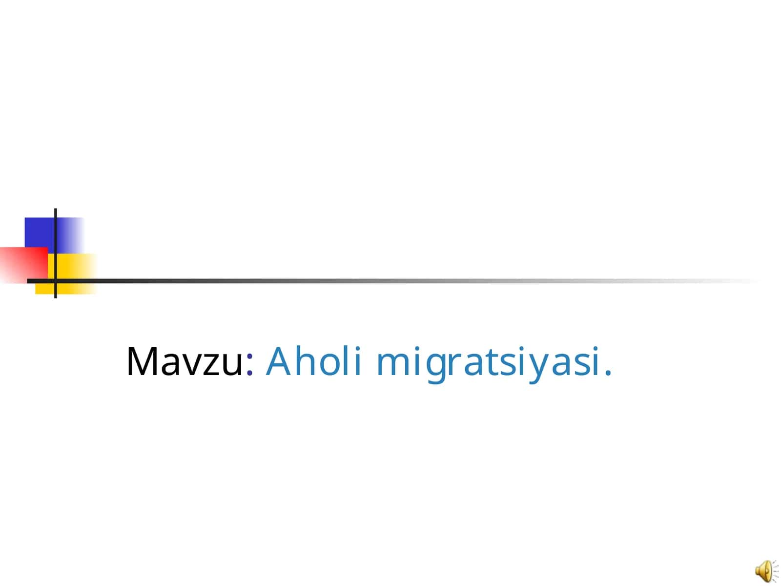 Aholi migratsiyasi 1