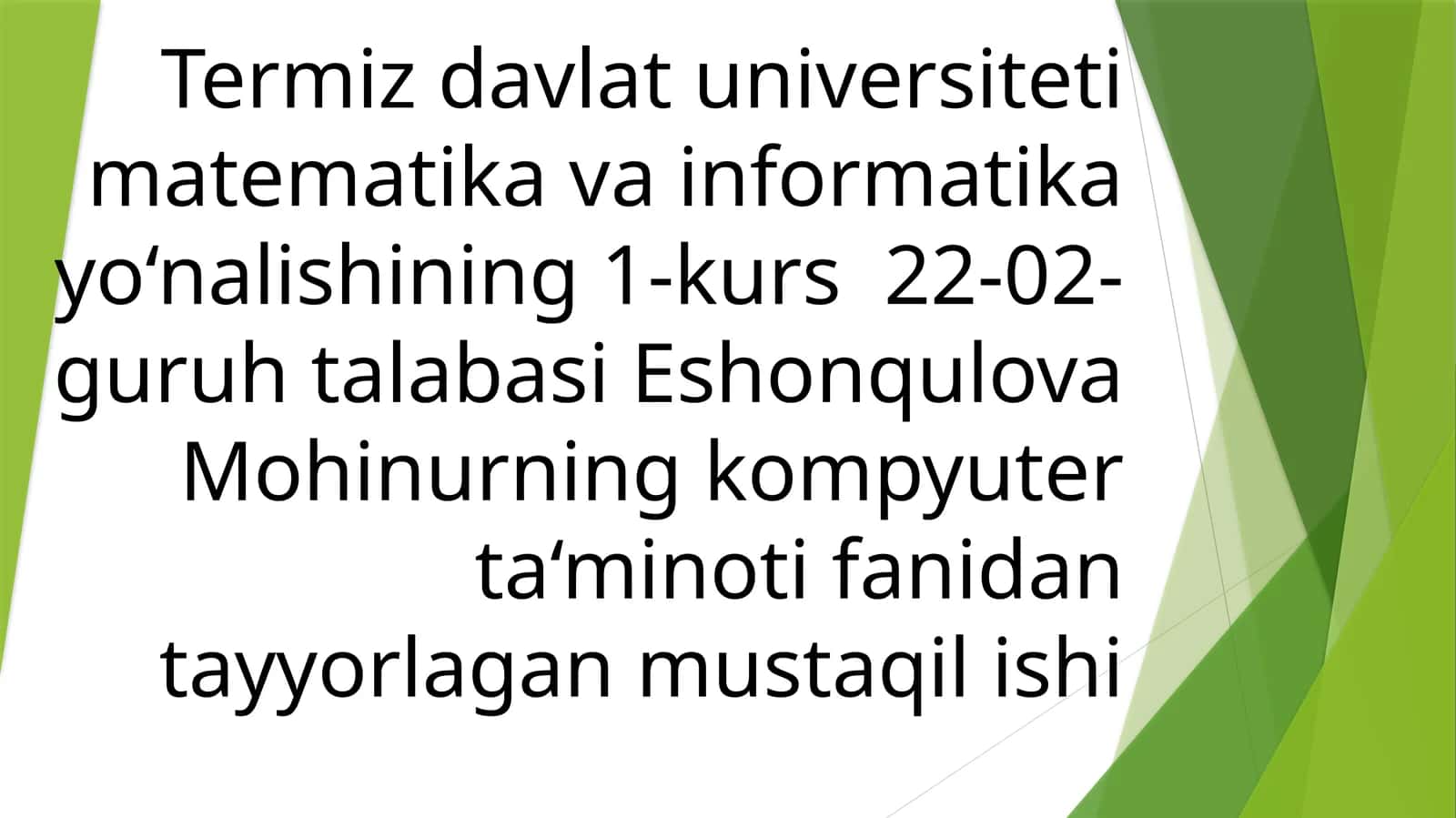 Kompyuterlarni ishga tushiruvchi sistemaviy dasturlar 1