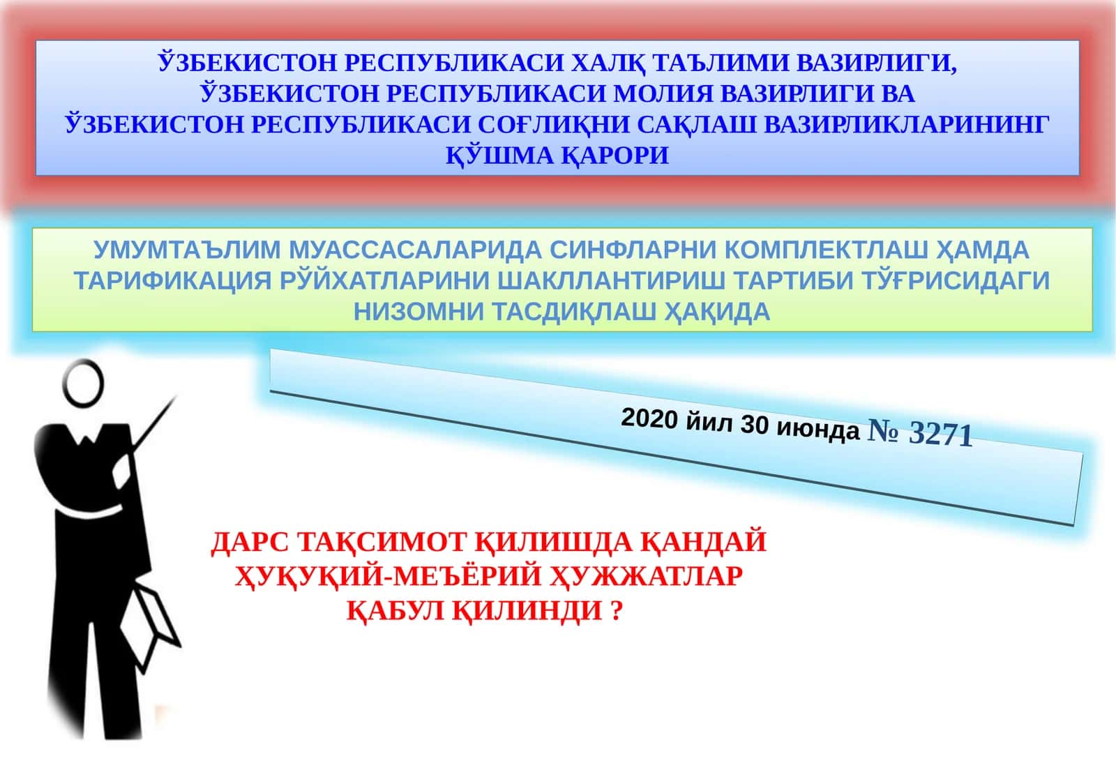 Ишчи гуруҳ мактаб педагогика кенгаш 1