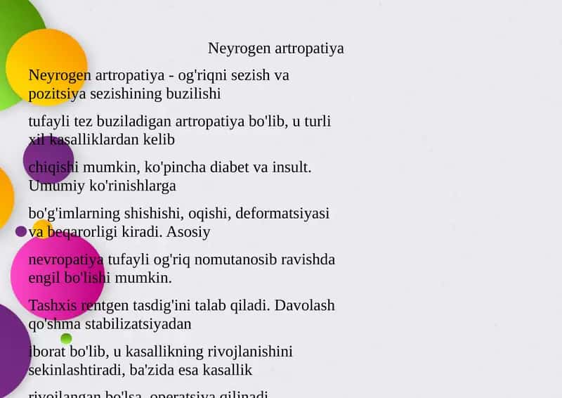 Neyrogen artropatiya 1