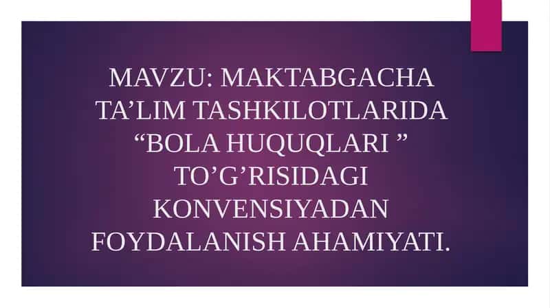 BOLA HUQUQLARI 1
