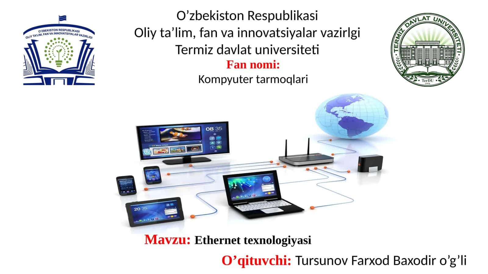 Ethernet texnologiyasi 1