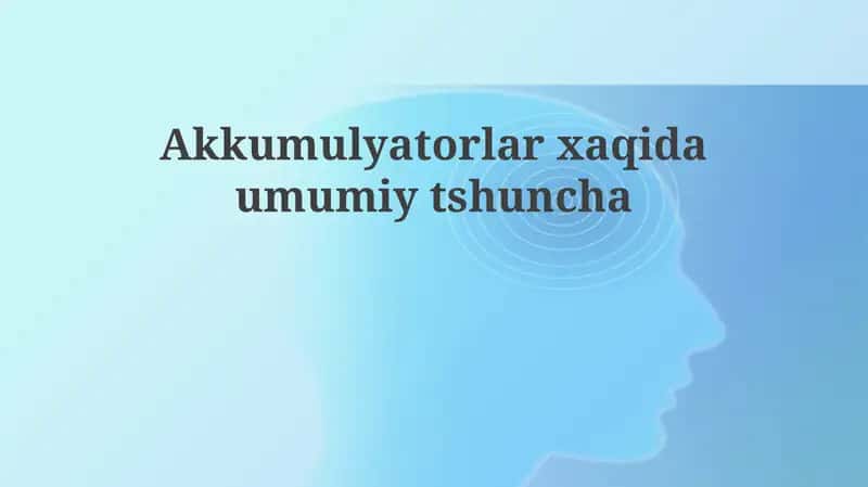 Batareyalar: Tarix, Turlari va Ishlash Prinsipi 1