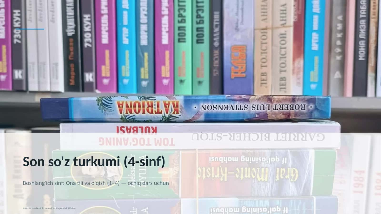 Son so'z turkumi (4-sinf) 1