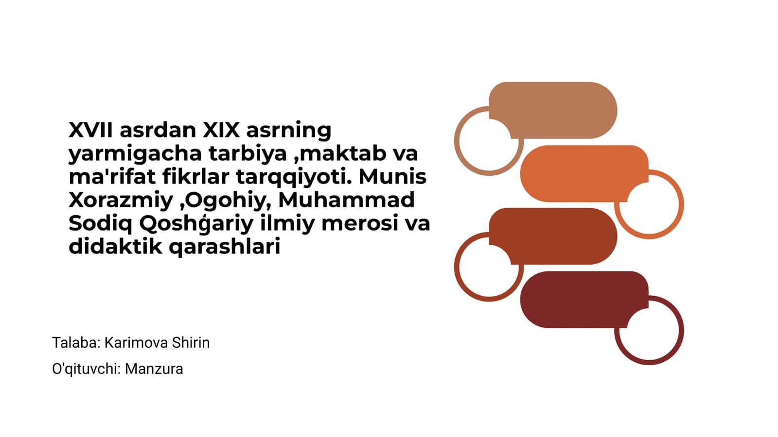 XVII asrda tarbiya, maktab va ma'rifat 1
