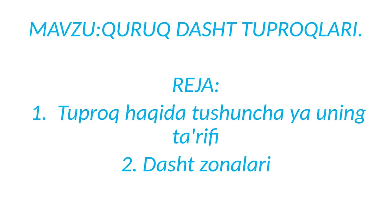 QURUQ DASHT TUPROQLARI 1