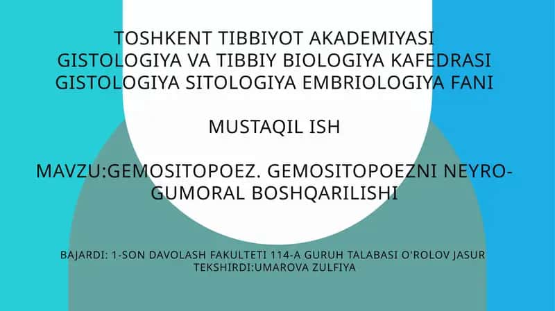 Embrionalgemotsitopoez 1