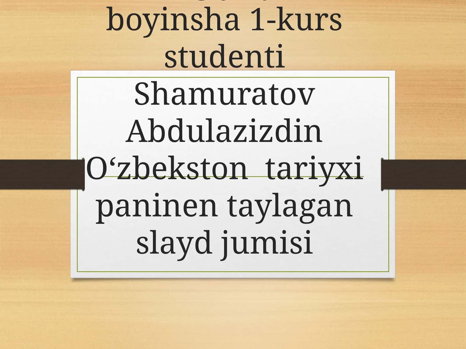 Qaraqalpaq mamleketlik universiteti tariyx Arxeologiya 1