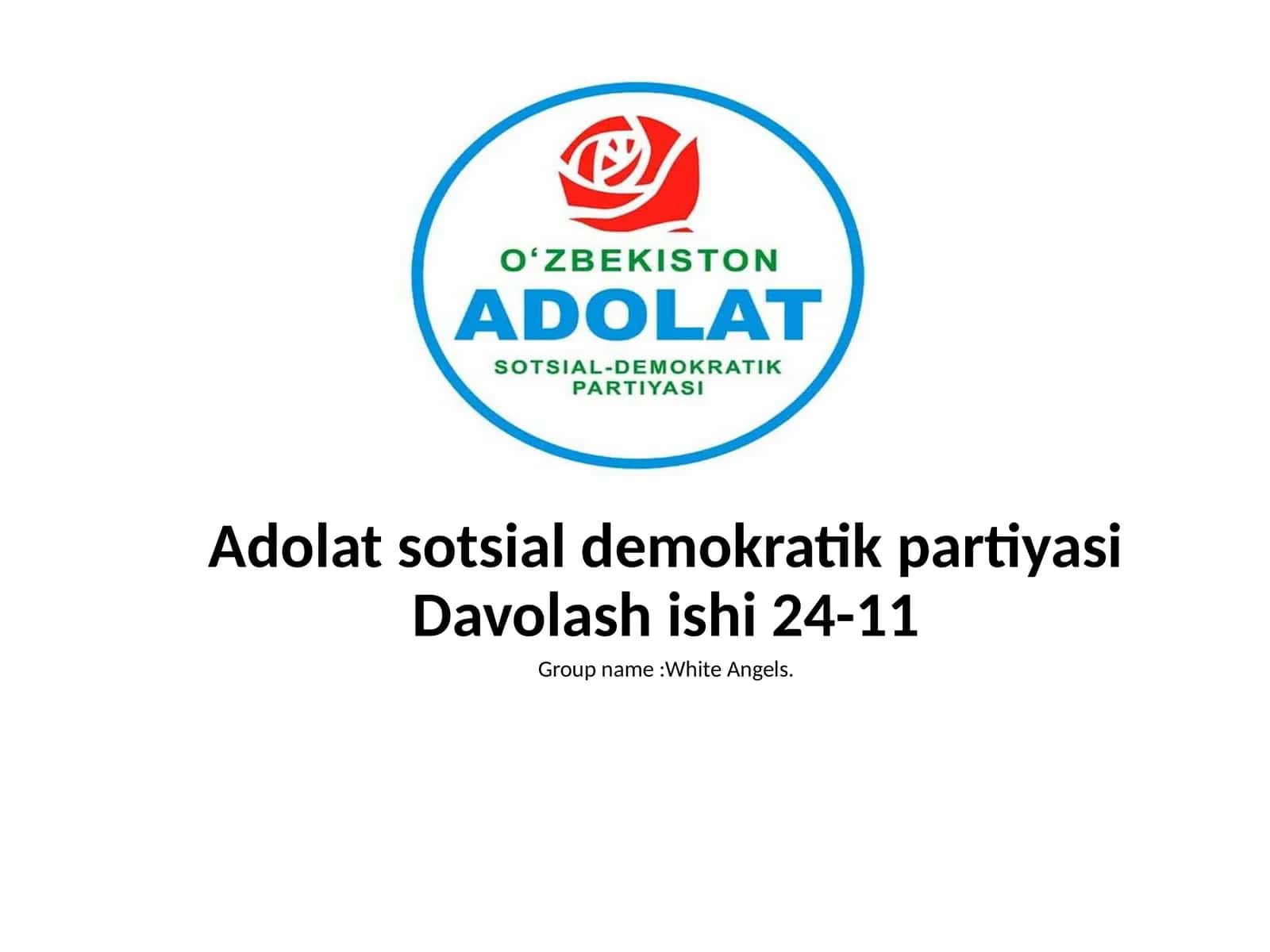 Adolat sotsial-demokratik partiyasi 1