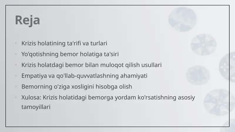 Krizis holatining ta'rifi va turlari 1