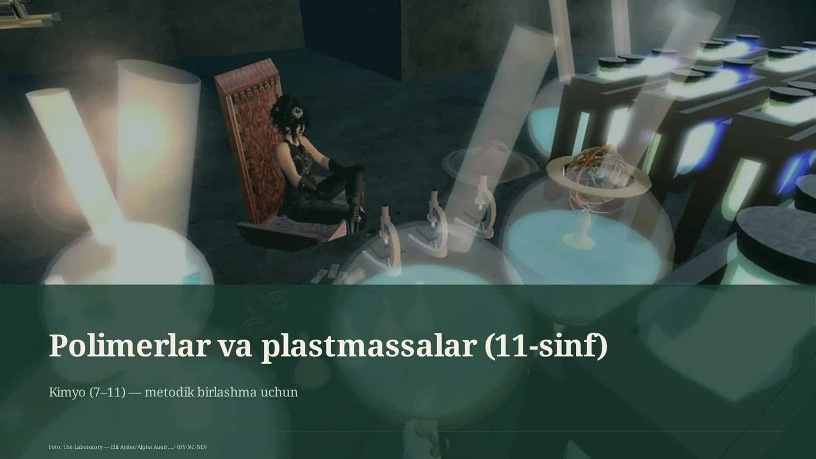 Polimerlar va plastmassalar (11-sinf) 1