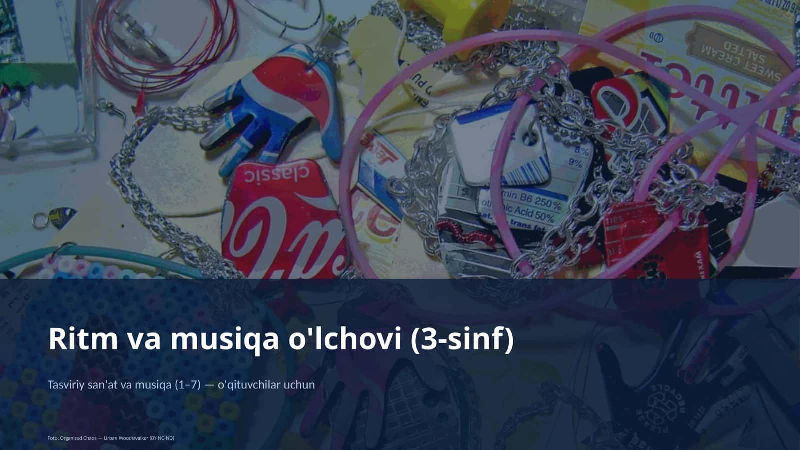 Ritm va musiqa o'lchovi (3-sinf) 1