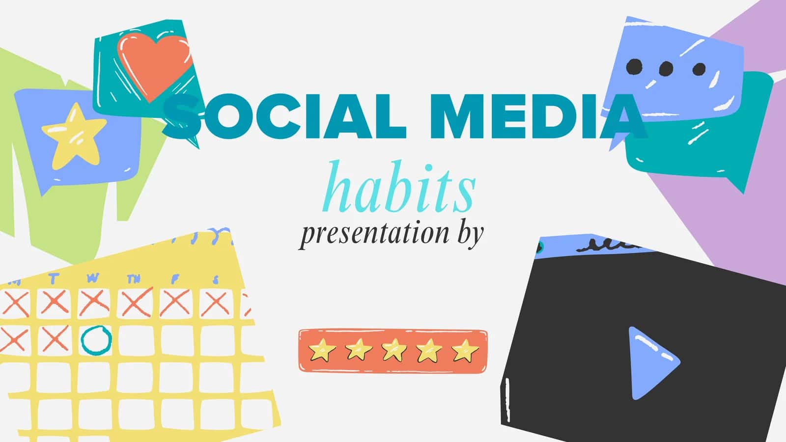 SOCIAL MEDIA Habits Presentation 1