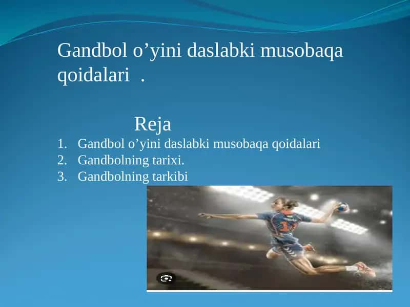 Gandbolo’yinidaslabkimusobaqaqoidalari 1