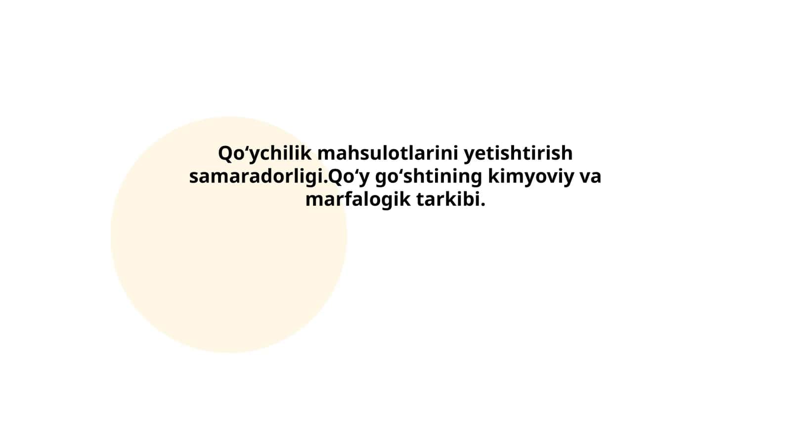 Qoʻy goʻshtining ozuqaviy qiymati 1