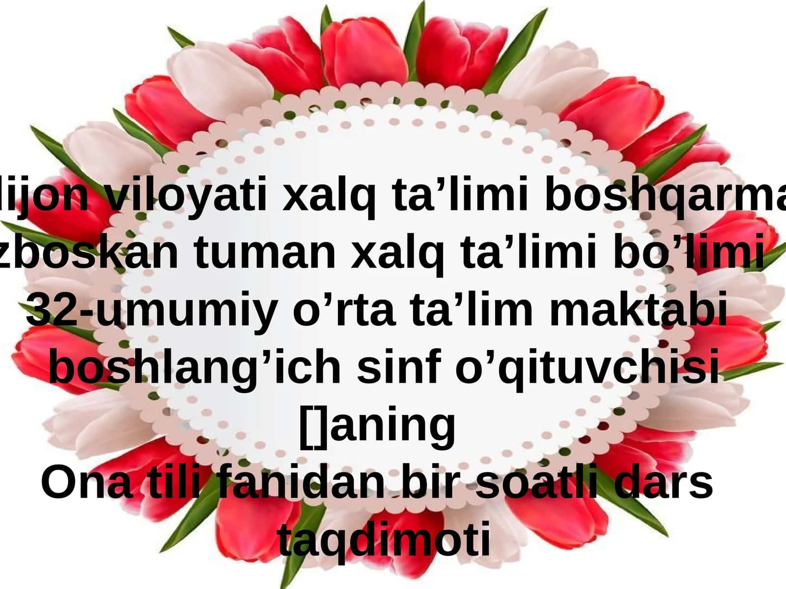 Fe’llarning tuslanishi 1