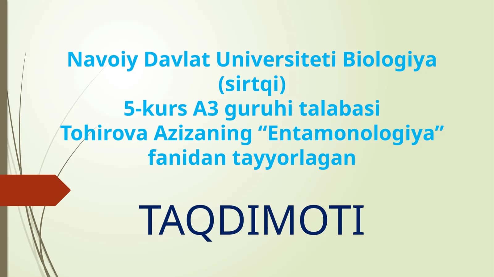 QO'SHDUMLILAR-DIPLURA 1