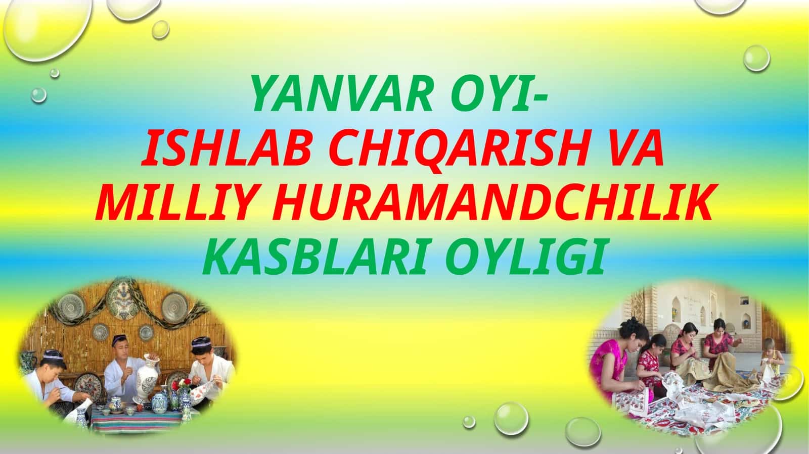 KASB – HUNAR- INSONGA BAXT KELTIRAR 1