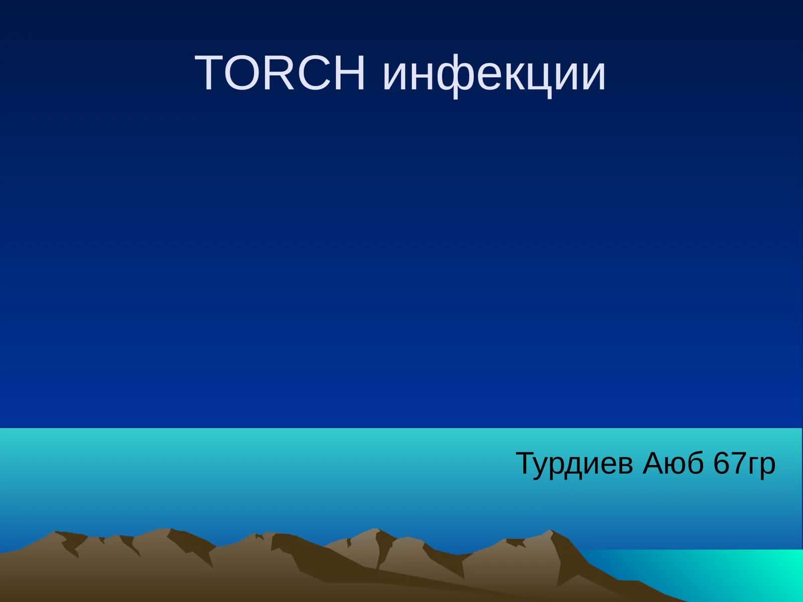 TORCH-инфекции 1