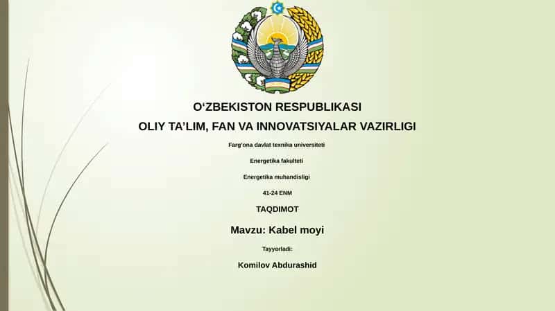 Kabel moyi 1