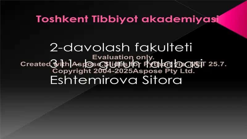 Afferent nerv tizimiga ta'sir etuvchi vositalar 1