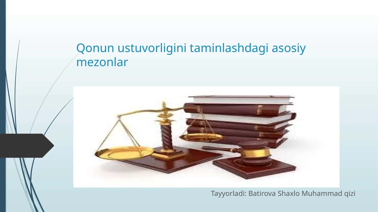 qonun ustuvorligini taminlash 1