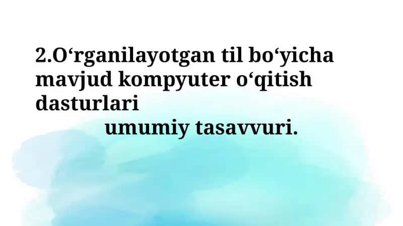 Nutqni Tanib Olish Texnologiyalari 1
