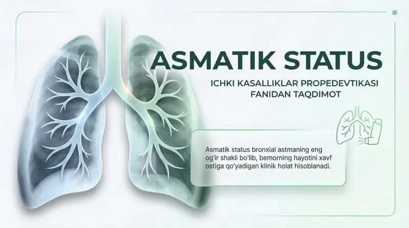 Asmatik status 1