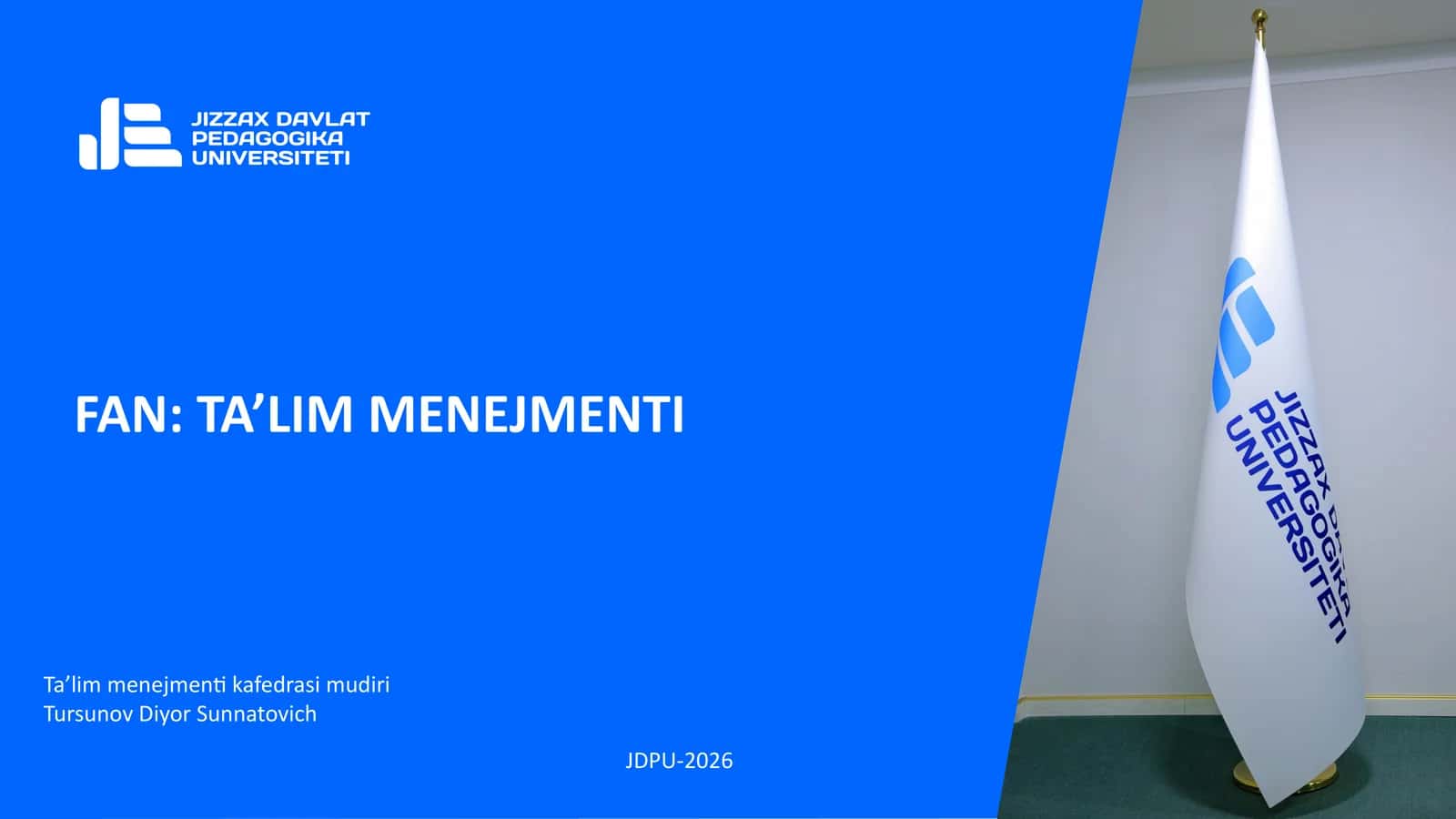 Ta'lim Menejmenti 1
