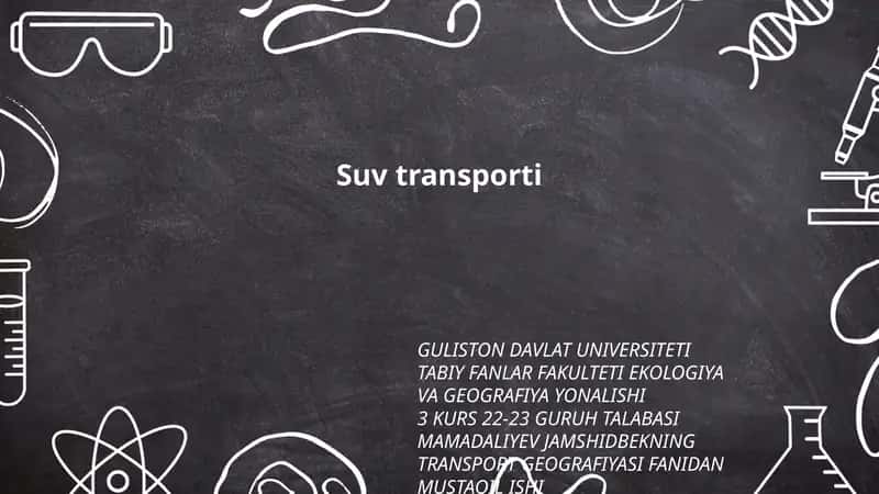 Transport Geografiyasi 1