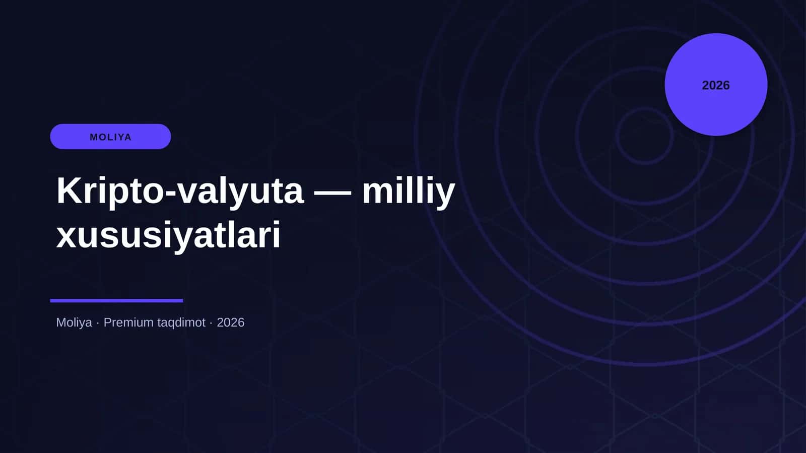 Kripto-valyuta — milliy xususiyatlari 1
