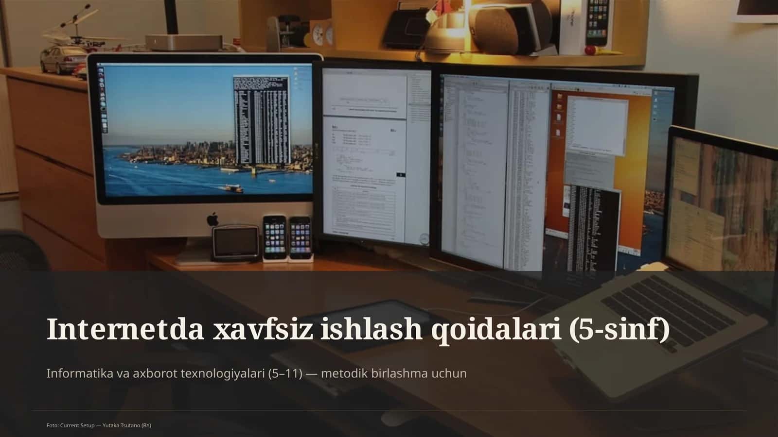 Internetda xavfsiz ishlash qoidalari (5-sinf) 1