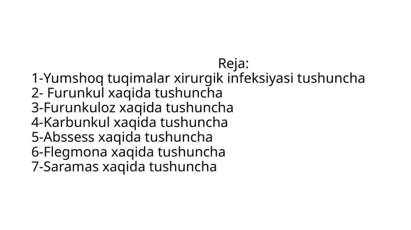 Yumshoq tuqimalar infeksiyalari 1
