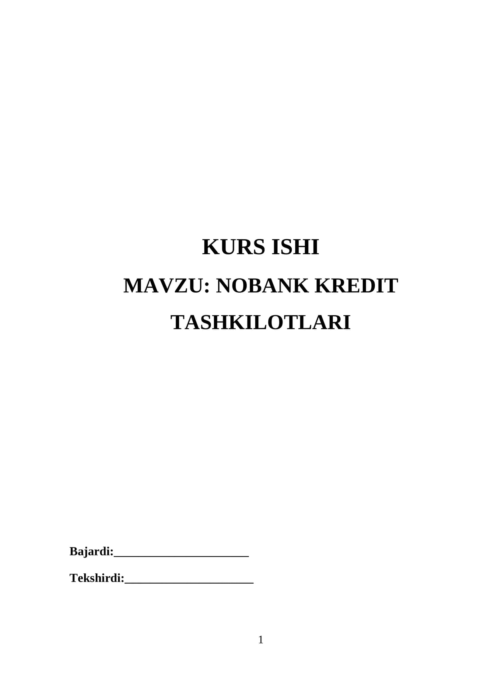 NOBANK KREDIT TASHKILOTLARI 1