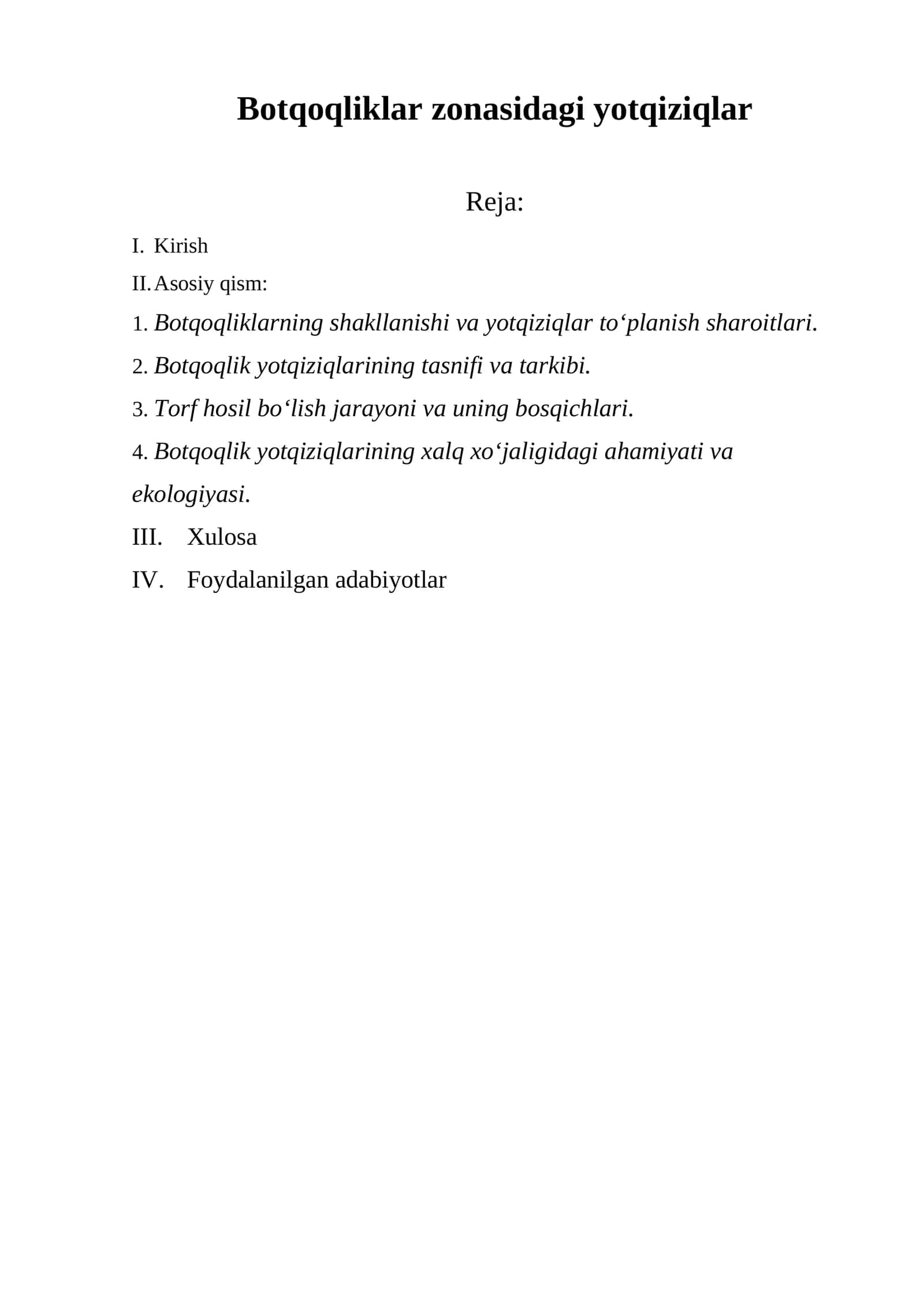 Botqoqliklar zonasidagi yotqiziqlar 1