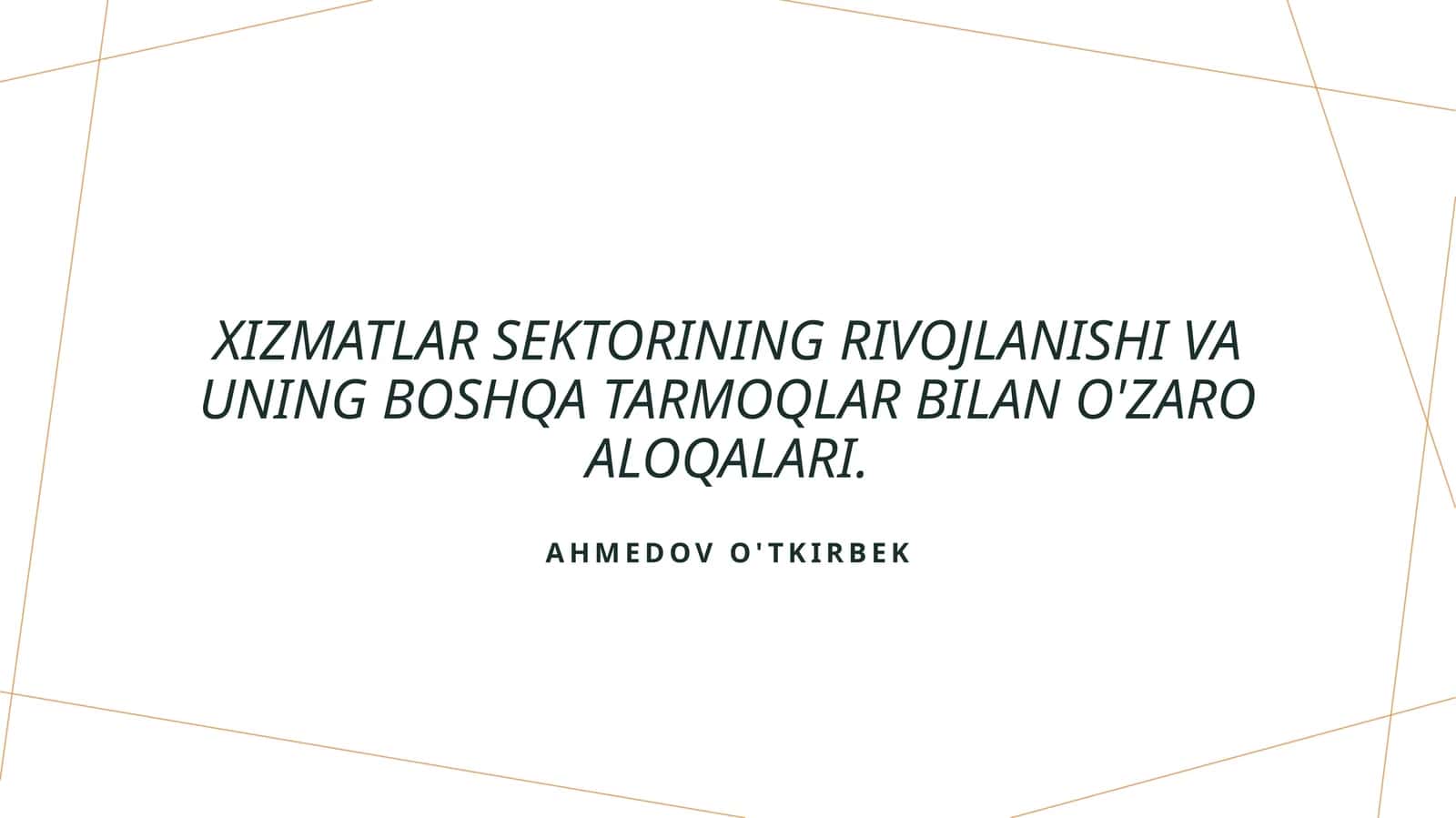 Rivojlanish bosqichlari 1