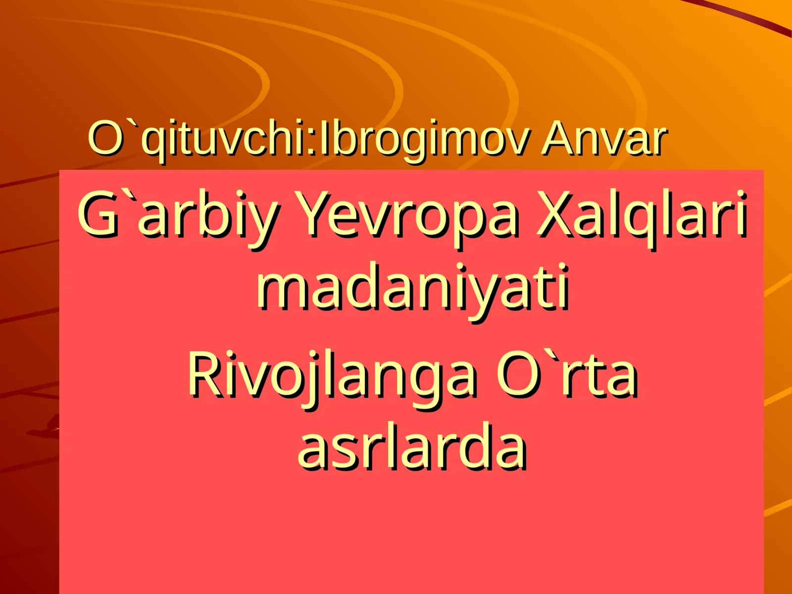 O`rta asrlarda Fransiya madaniyati 1
